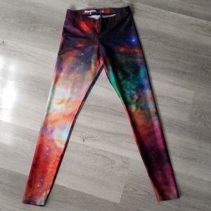 BlackMilk Galaxy Rainbow Leggings